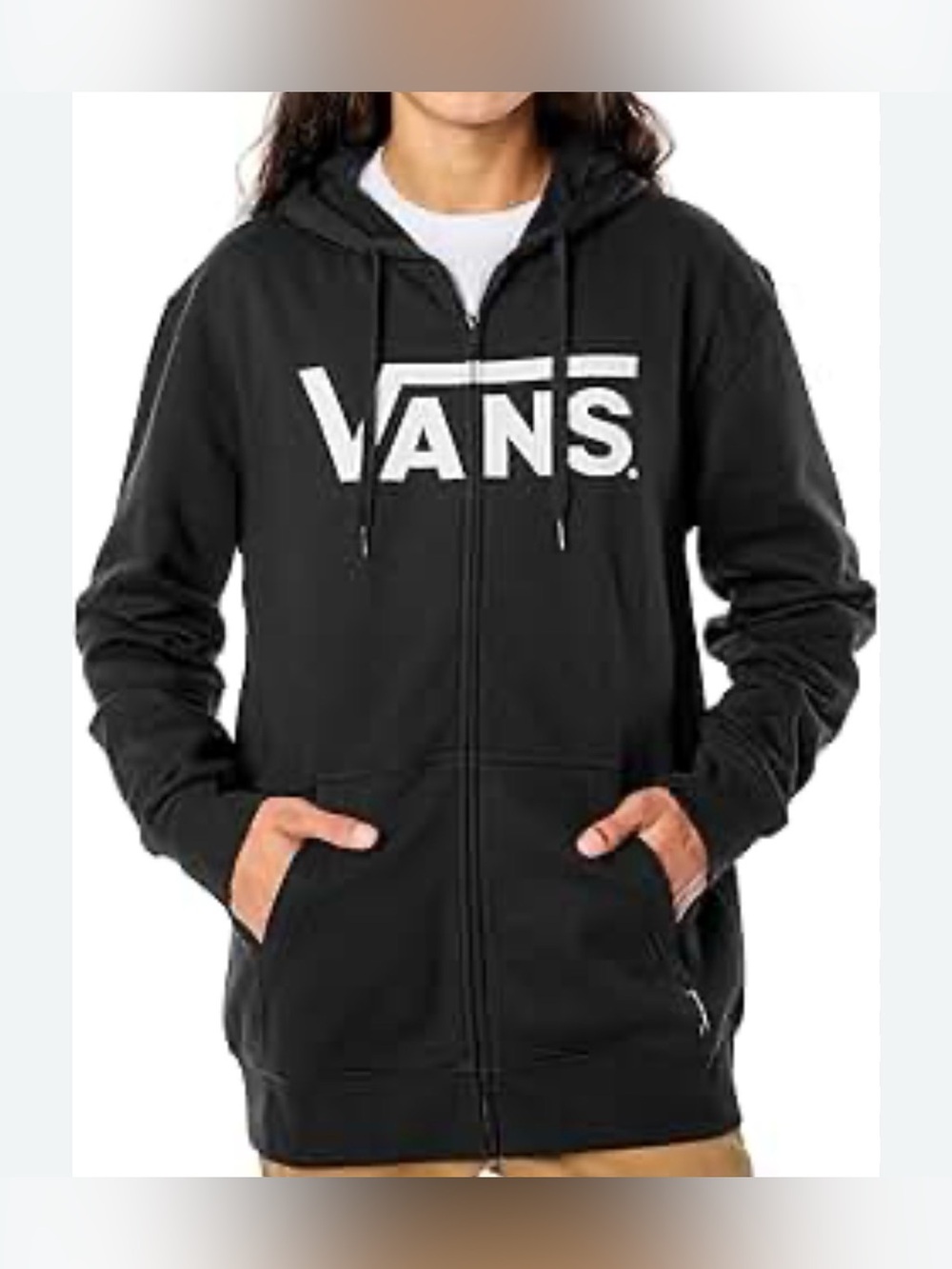 VANS Classic Hoodie Black - NWT size XL